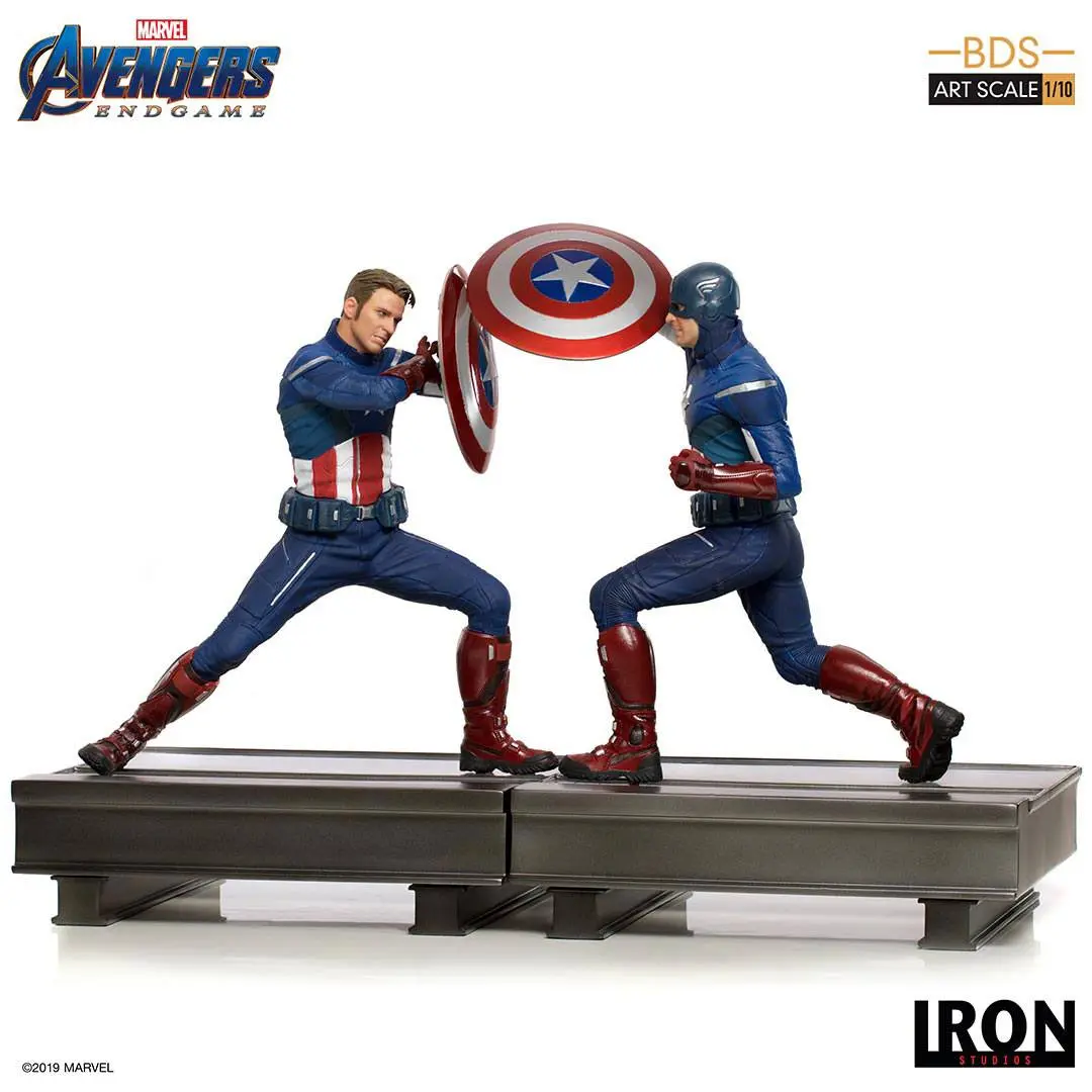 Avengers: Endgame BDS Art Scale Socha 1/10 Captain America 21 cm fotografii produktu