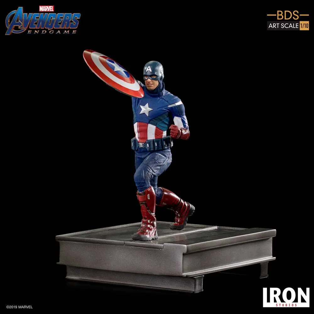 Avengers: Endgame BDS Art Scale Socha 1/10 Captain America 21 cm fotografii produktu