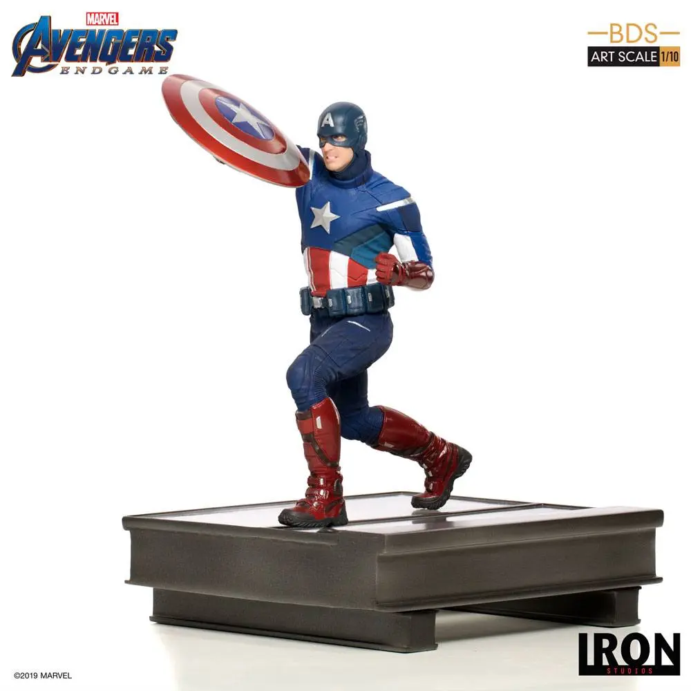 Avengers: Endgame BDS Art Scale Socha 1/10 Captain America 21 cm fotografii produktu