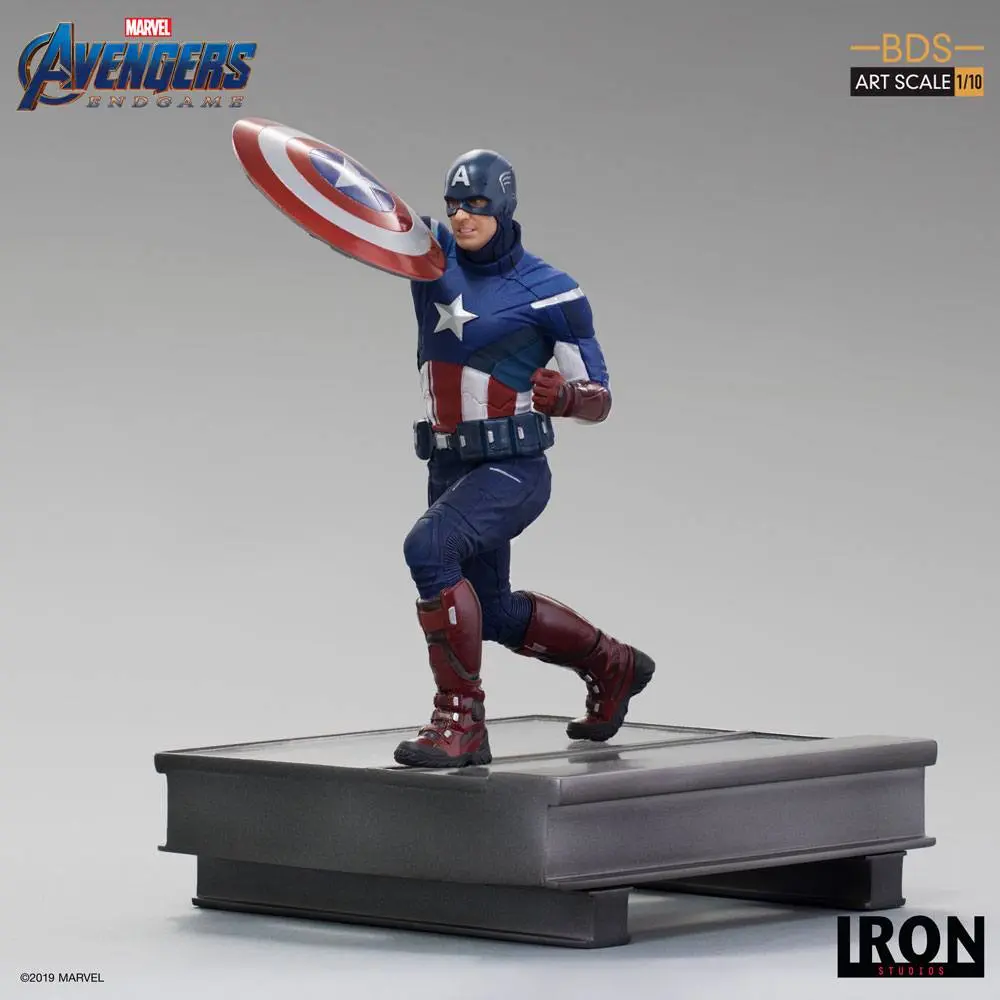 Avengers: Endgame BDS Art Scale Socha 1/10 Captain America 21 cm fotografii produktu