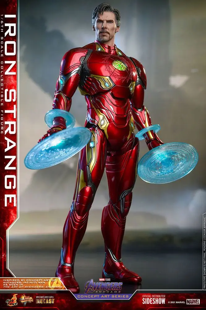 Avengers: Endgame Concept Art Series PVC akční figurka 1/6 Iron Strange 32 cm fotografii produktu