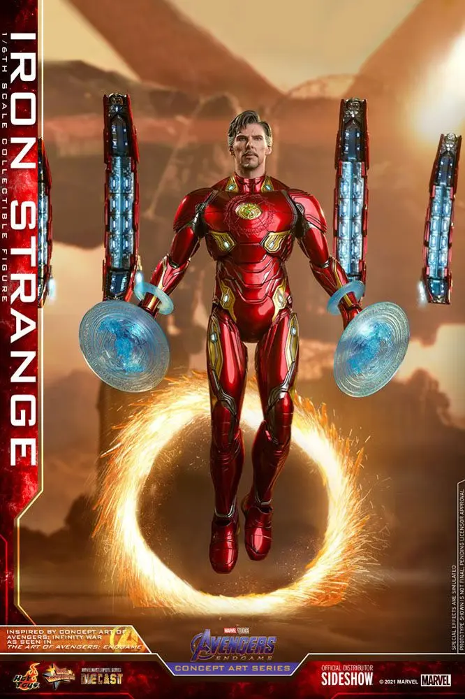 Avengers: Endgame Concept Art Series PVC akční figurka 1/6 Iron Strange 32 cm fotografii produktu