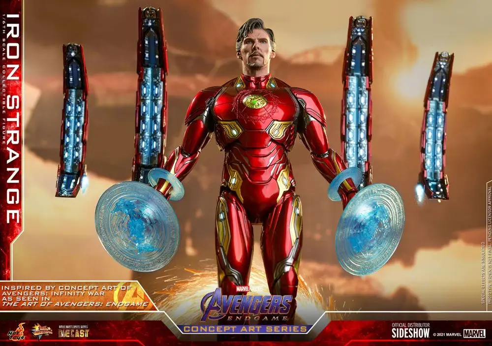 Avengers: Endgame Concept Art Series PVC akční figurka 1/6 Iron Strange 32 cm fotografii produktu