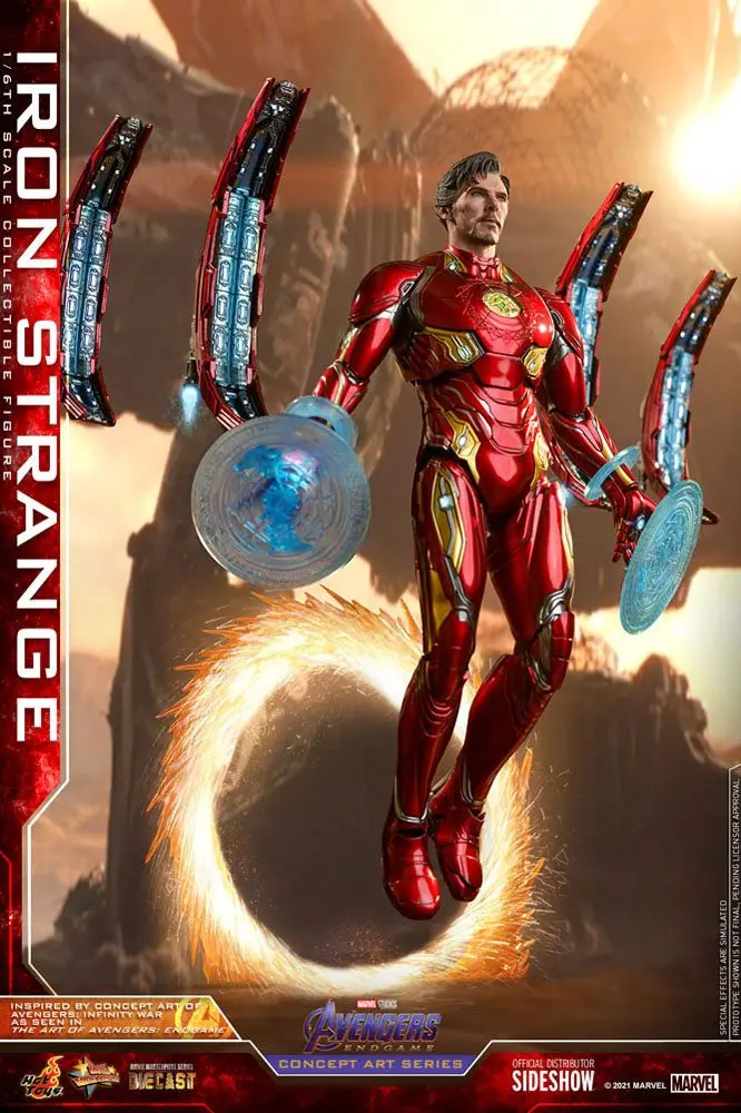 Avengers: Endgame Concept Art Series PVC akční figurka 1/6 Iron Strange 32 cm fotografii produktu