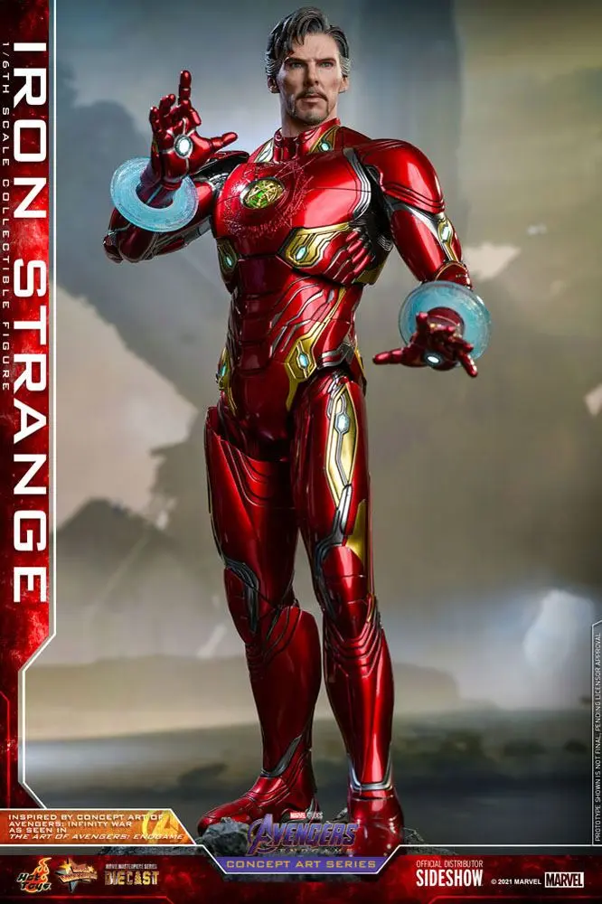 Avengers: Endgame Concept Art Series PVC akční figurka 1/6 Iron Strange 32 cm fotografii produktu