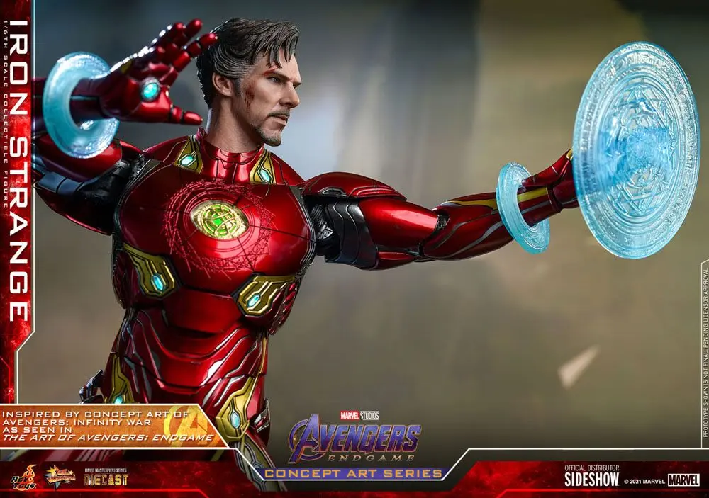 Avengers: Endgame Concept Art Series PVC akční figurka 1/6 Iron Strange 32 cm fotografii produktu