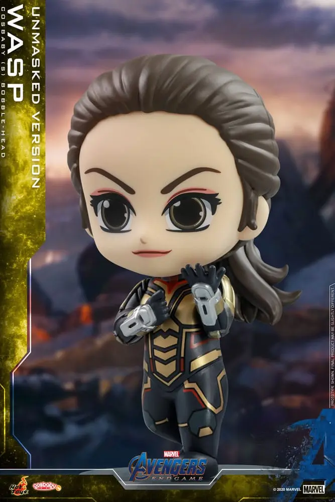 Avengers: Endgame Cosbaby (S) Mini figurka The Wasp (Unmasked Version) 10 cm fotografii produktu