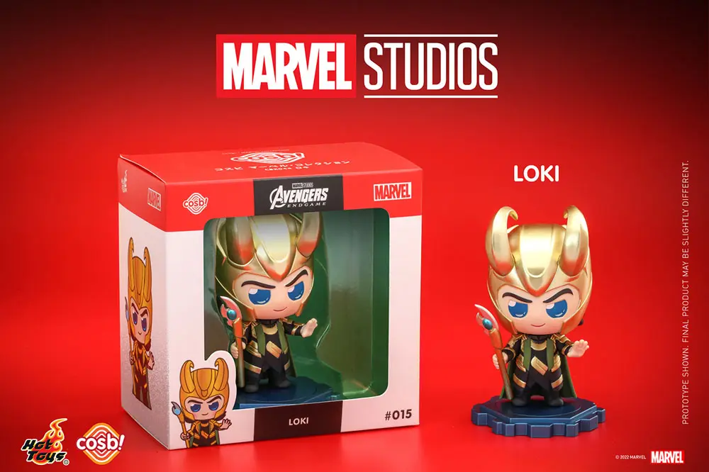 Avengers: Endgame Cosbi Mini figurka Loki 8 cm fotografii produktu