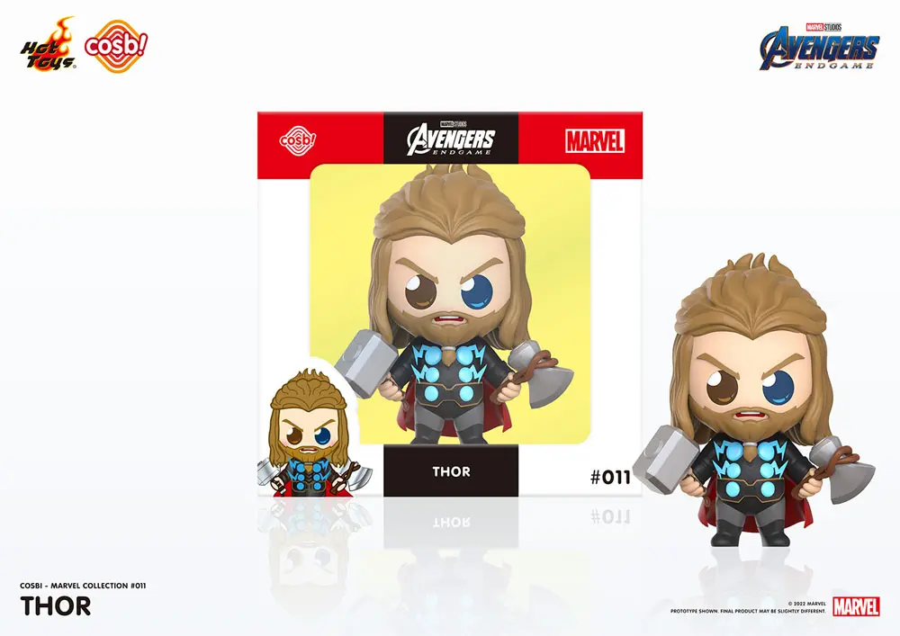 Avengers: Endgame Cosbi Mini Figurka Thor 8 cm fotografii produktu