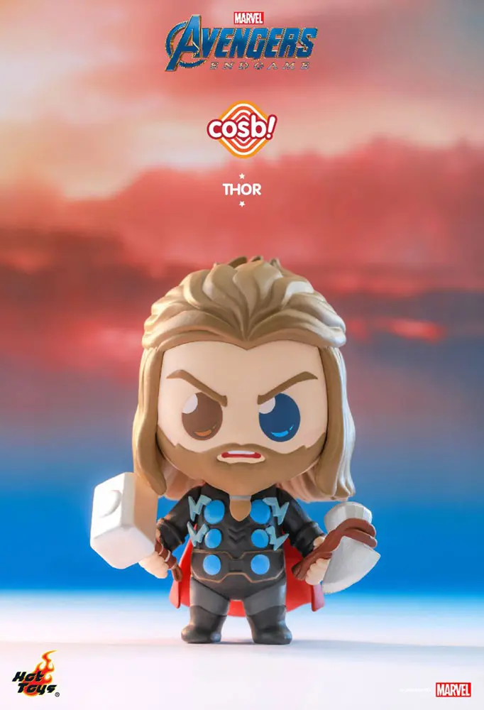 Avengers: Endgame Cosbi Mini Figurka Thor 8 cm fotografii produktu