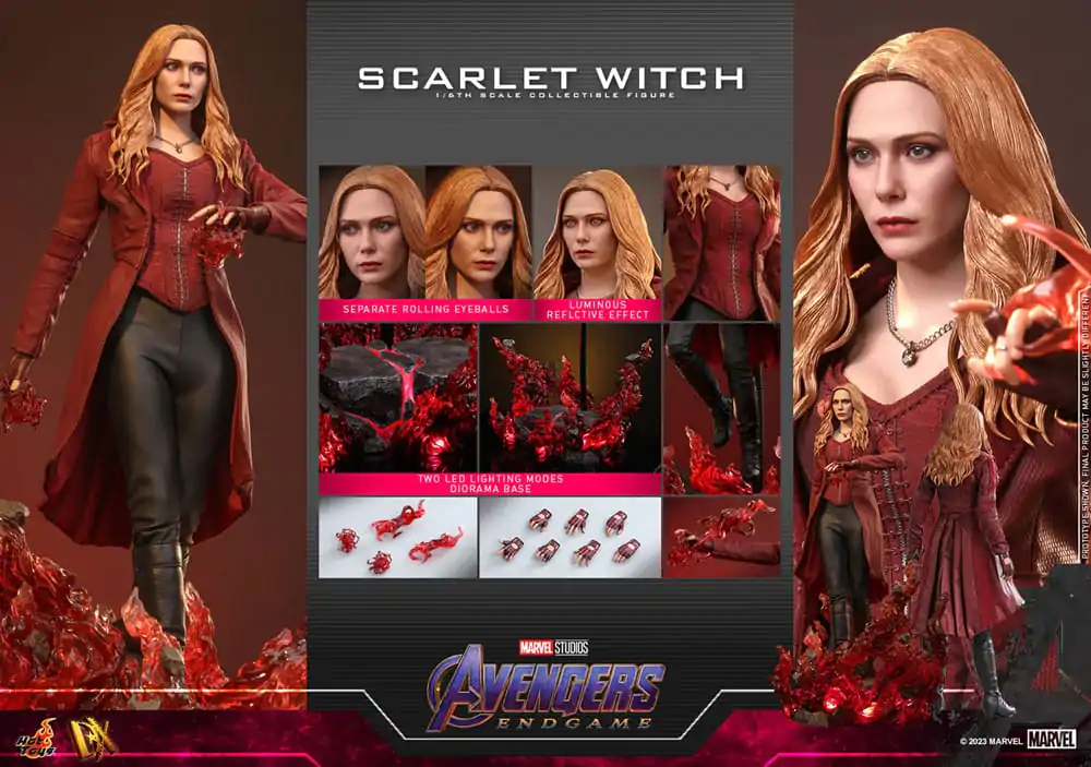 Avengers: Endgame DX Akční figurka 1/6 Scarlet Witch 28 cm fotografii produktu