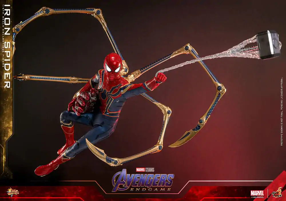 Avengers: Endgame Movie Masterpiece Akční figurka 1/6 Iron Spider 28 cm fotografii produktu