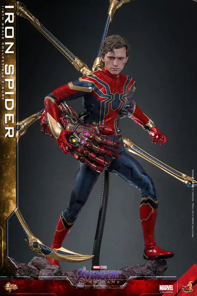 Avengers: Endgame Movie Masterpiece Akční figurka 1/6 Iron Spider 28 cm fotografii produktu