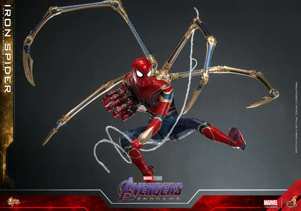 Avengers: Endgame Movie Masterpiece Akční figurka 1/6 Iron Spider 28 cm fotografii produktu