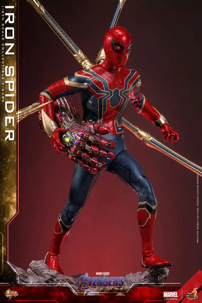 Avengers: Endgame Movie Masterpiece Akční figurka 1/6 Iron Spider 28 cm fotografii produktu