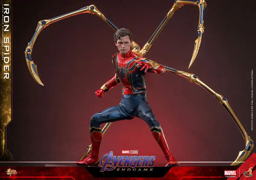 Avengers: Endgame Movie Masterpiece Akční figurka 1/6 Iron Spider 28 cm fotografii produktu