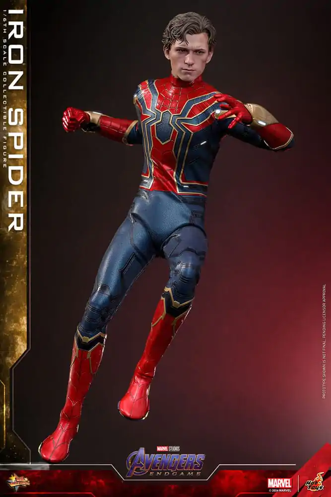 Avengers: Endgame Movie Masterpiece Akční figurka 1/6 Iron Spider 28 cm fotografii produktu