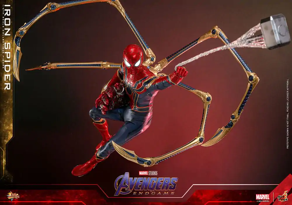 Avengers: Endgame Movie Masterpiece Akční figurka 1/6 Iron Spider 28 cm fotografii produktu