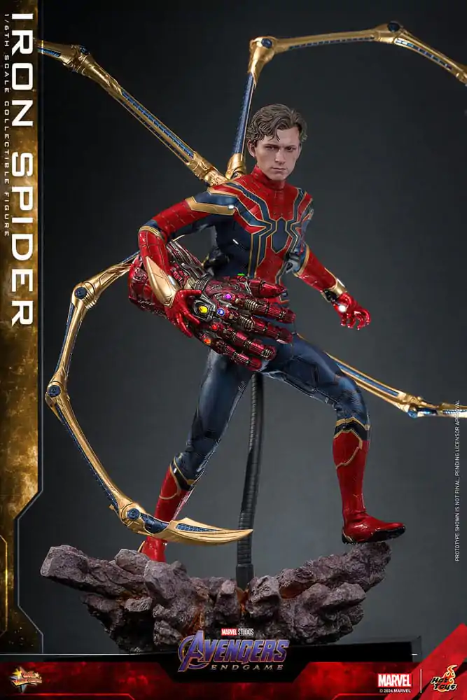 Avengers: Endgame Movie Masterpiece Akční figurka 1/6 Iron Spider 28 cm fotografii produktu