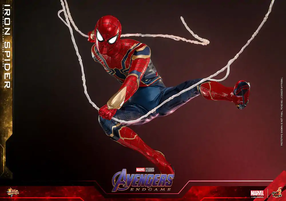 Avengers: Endgame Movie Masterpiece Akční figurka 1/6 Iron Spider 28 cm fotografii produktu