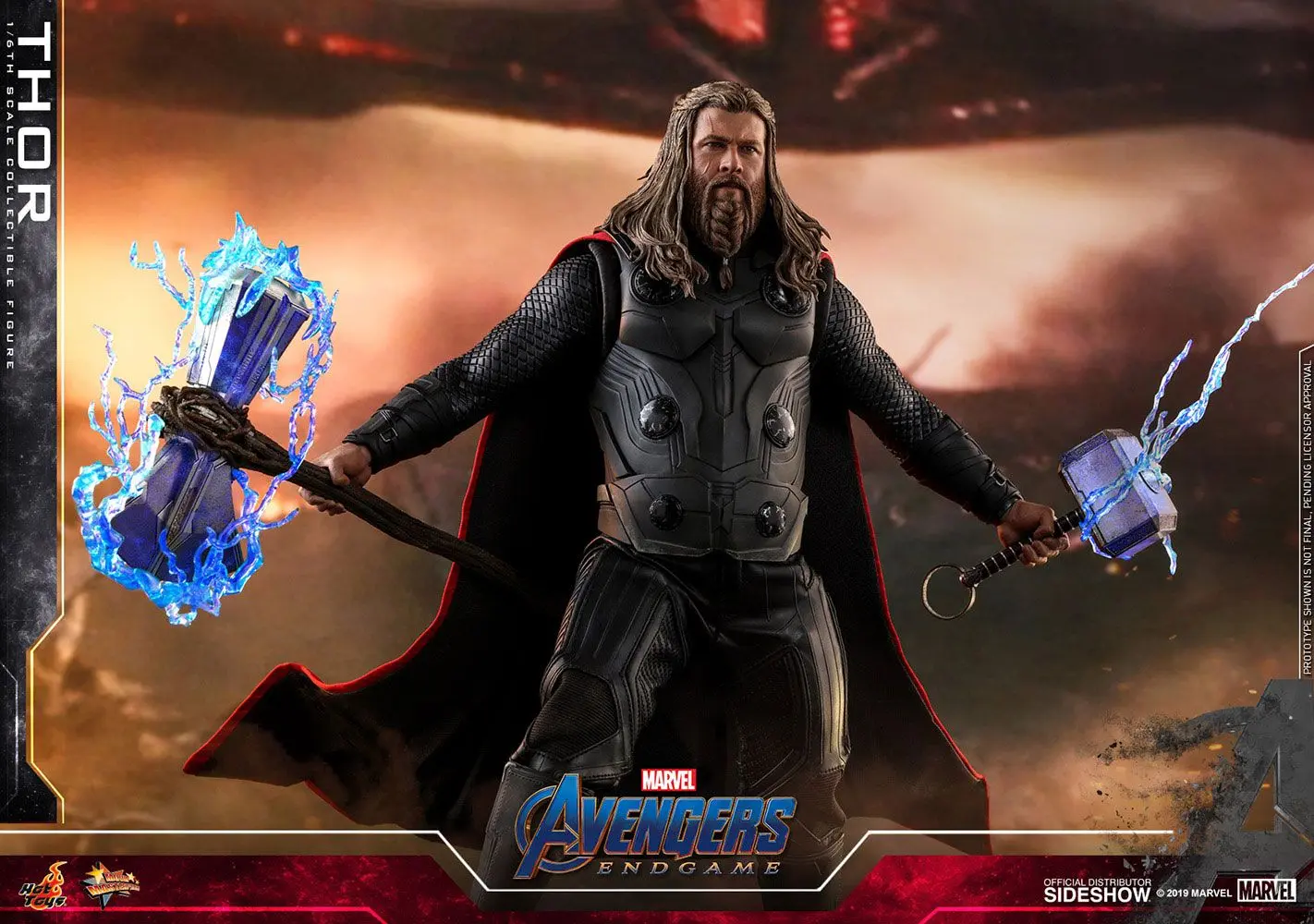Avengers: Endgame Movie Masterpiece akční figurka 1/6 Thor 32 cm fotografii produktu