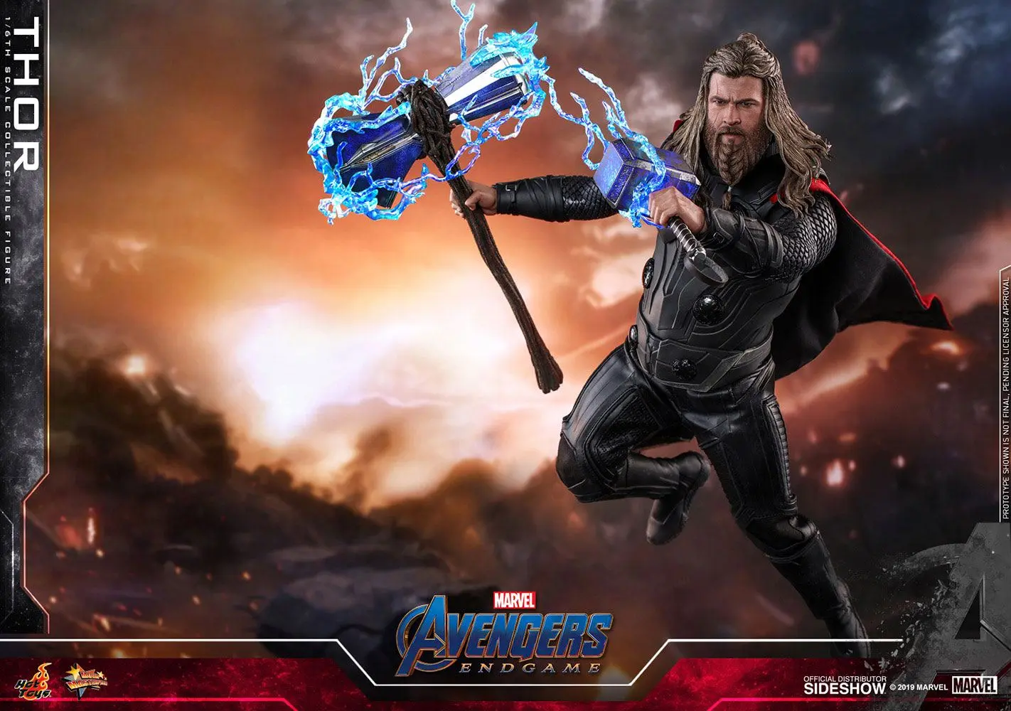 Avengers: Endgame Movie Masterpiece akční figurka 1/6 Thor 32 cm fotografii produktu
