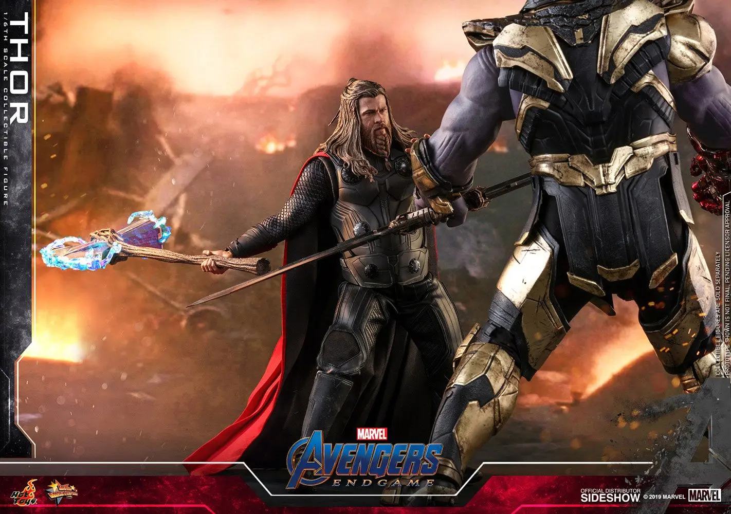 Avengers: Endgame Movie Masterpiece akční figurka 1/6 Thor 32 cm fotografii produktu