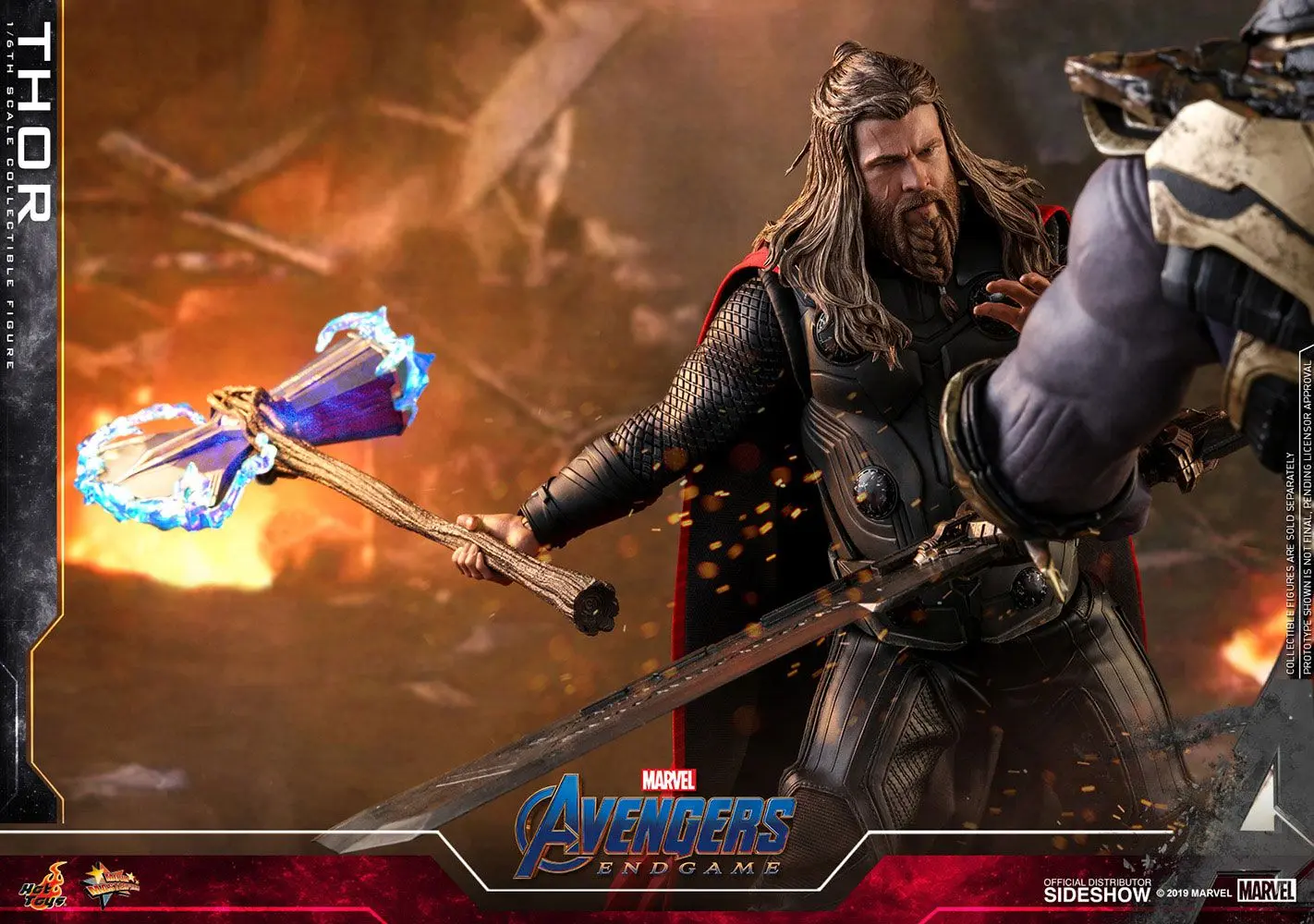 Avengers: Endgame Movie Masterpiece akční figurka 1/6 Thor 32 cm fotografii produktu