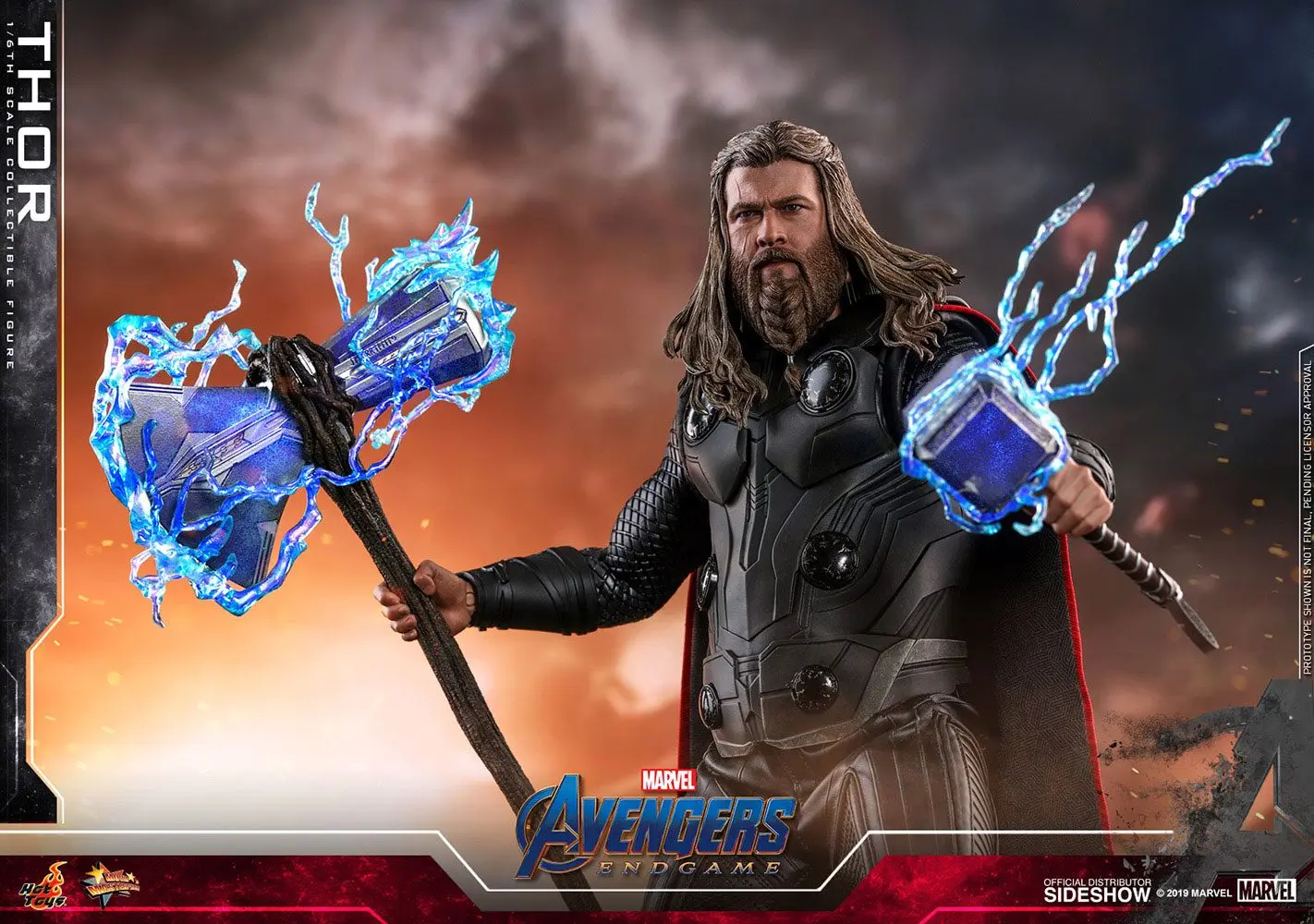Avengers: Endgame Movie Masterpiece akční figurka 1/6 Thor 32 cm fotografii produktu