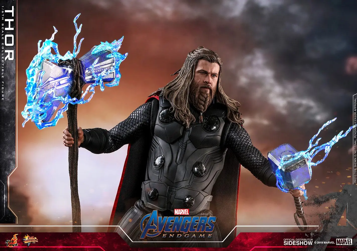 Avengers: Endgame Movie Masterpiece akční figurka 1/6 Thor 32 cm fotografii produktu