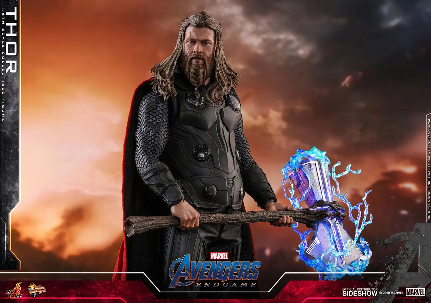 Avengers: Endgame Movie Masterpiece akční figurka 1/6 Thor 32 cm fotografii produktu