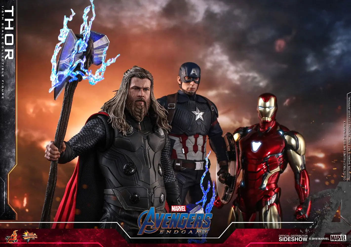 Avengers: Endgame Movie Masterpiece akční figurka 1/6 Thor 32 cm fotografii produktu