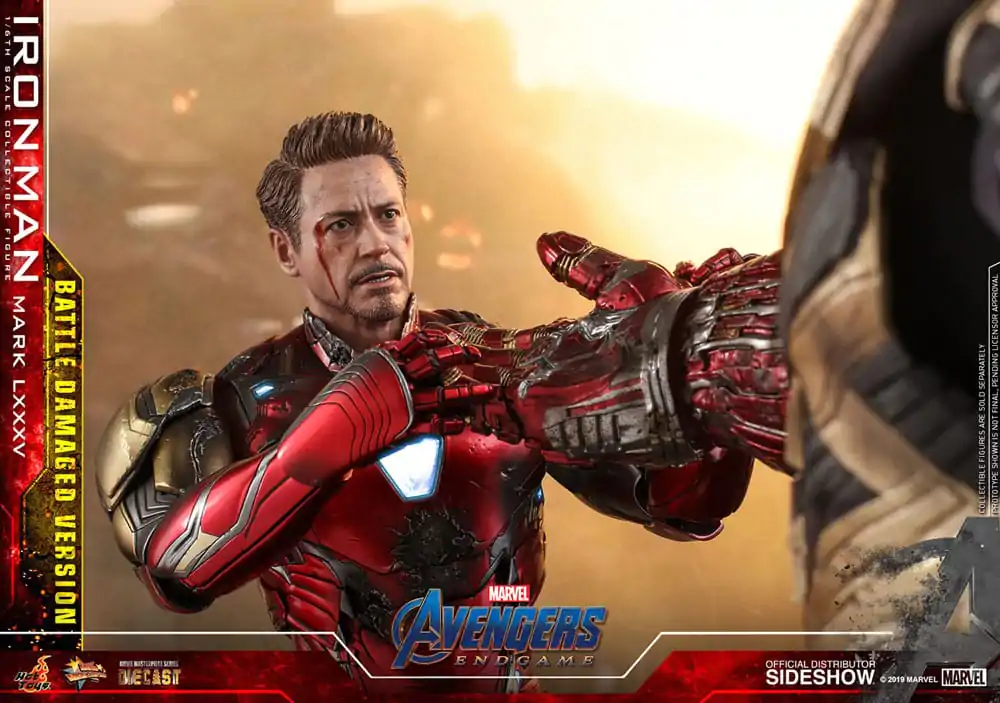 Avengers: Endgame film mistrovské dílo odlitá akční figurka 1/6 Iron Man Mark LXXXV (bitvou poškozená verze) speciální edice 32 cm fotografii produktu