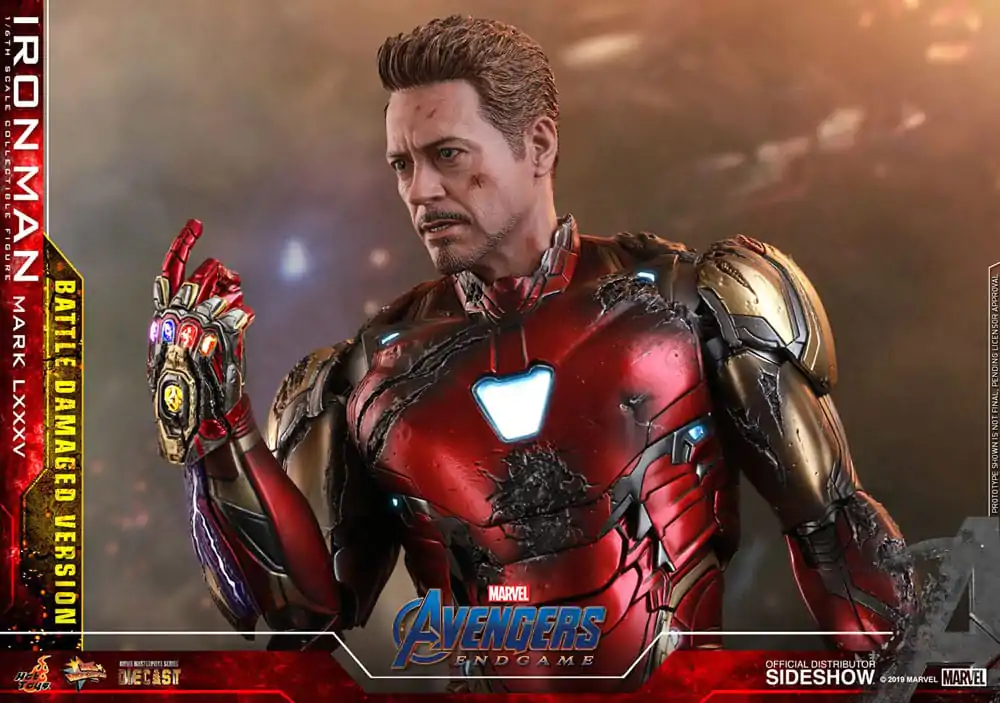 Avengers: Endgame film mistrovské dílo odlitá akční figurka 1/6 Iron Man Mark LXXXV (bitvou poškozená verze) speciální edice 32 cm fotografii produktu