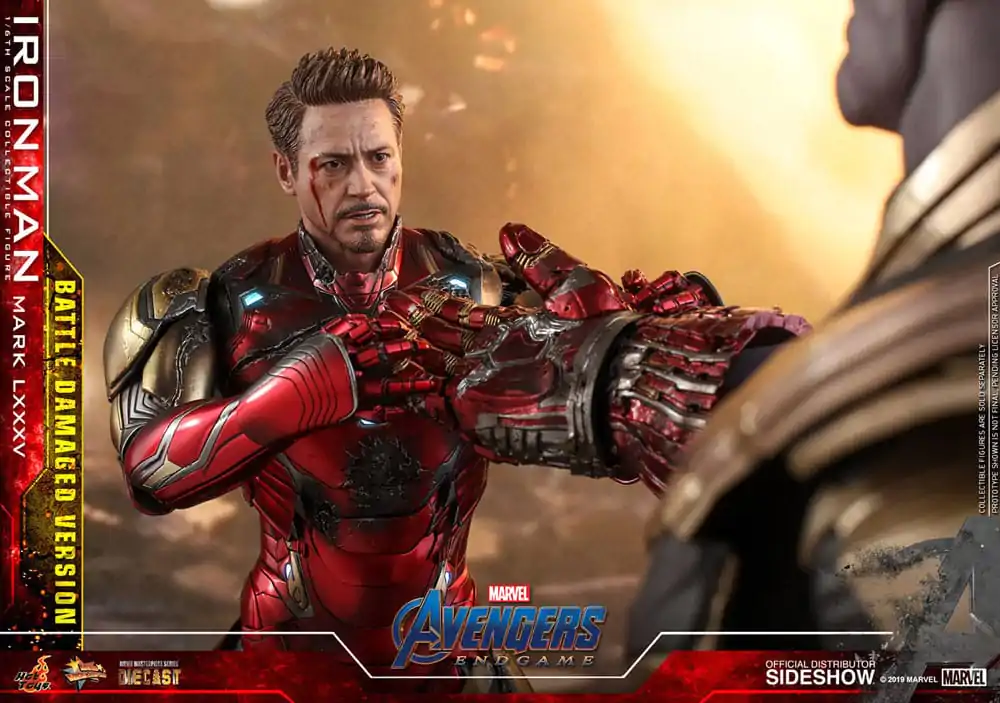 Avengers: Endgame film mistrovské dílo odlitá akční figurka 1/6 Iron Man Mark LXXXV (bitvou poškozená verze) speciální edice 32 cm fotografii produktu