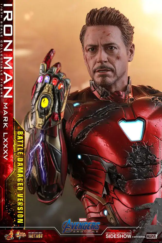 Avengers: Endgame film mistrovské dílo odlitá akční figurka 1/6 Iron Man Mark LXXXV (bitvou poškozená verze) speciální edice 32 cm fotografii produktu