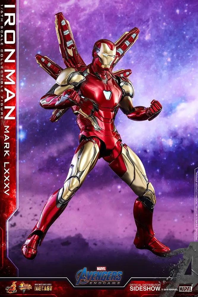 Avengers: Endgame Movie Masterpiece Series Diecast akční figurka 1/6 Iron Man Mark LXXXV 32 cm fotografii produktu