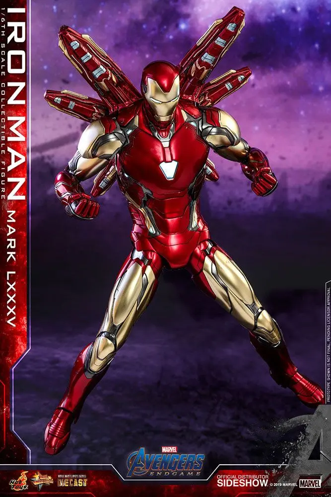 Avengers: Endgame Movie Masterpiece Series Diecast akční figurka 1/6 Iron Man Mark LXXXV 32 cm fotografii produktu