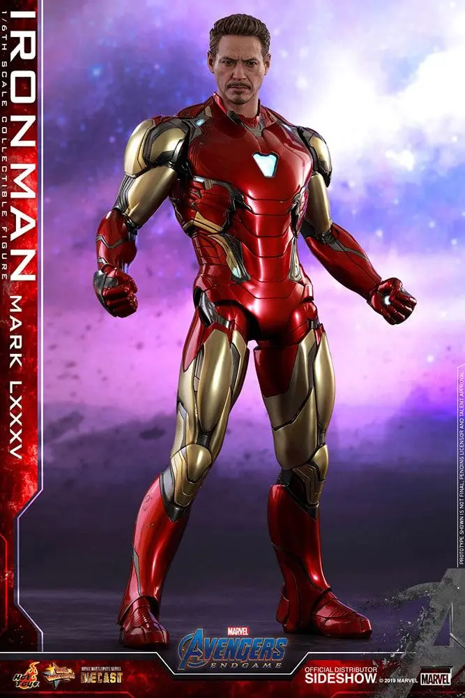 Avengers: Endgame Movie Masterpiece Series Diecast akční figurka 1/6 Iron Man Mark LXXXV 32 cm fotografii produktu
