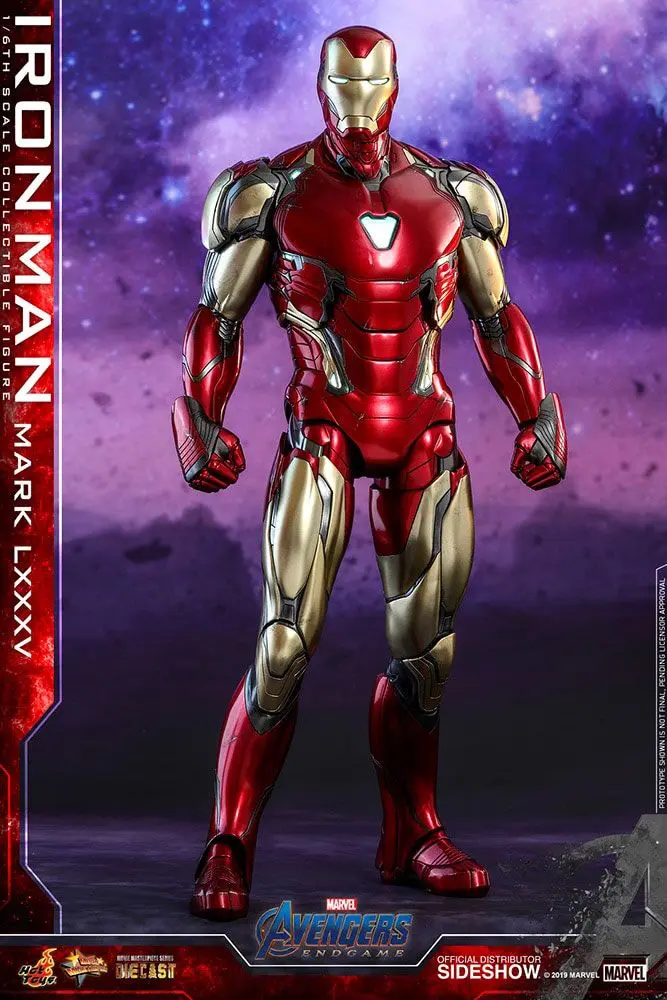 Avengers: Endgame Movie Masterpiece Series Diecast akční figurka 1/6 Iron Man Mark LXXXV 32 cm fotografii produktu