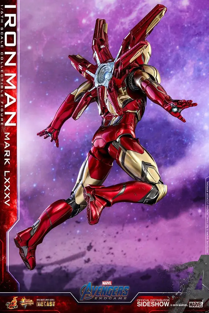 Avengers: Endgame Movie Masterpiece Series Diecast akční figurka 1/6 Iron Man Mark LXXXV 32 cm fotografii produktu
