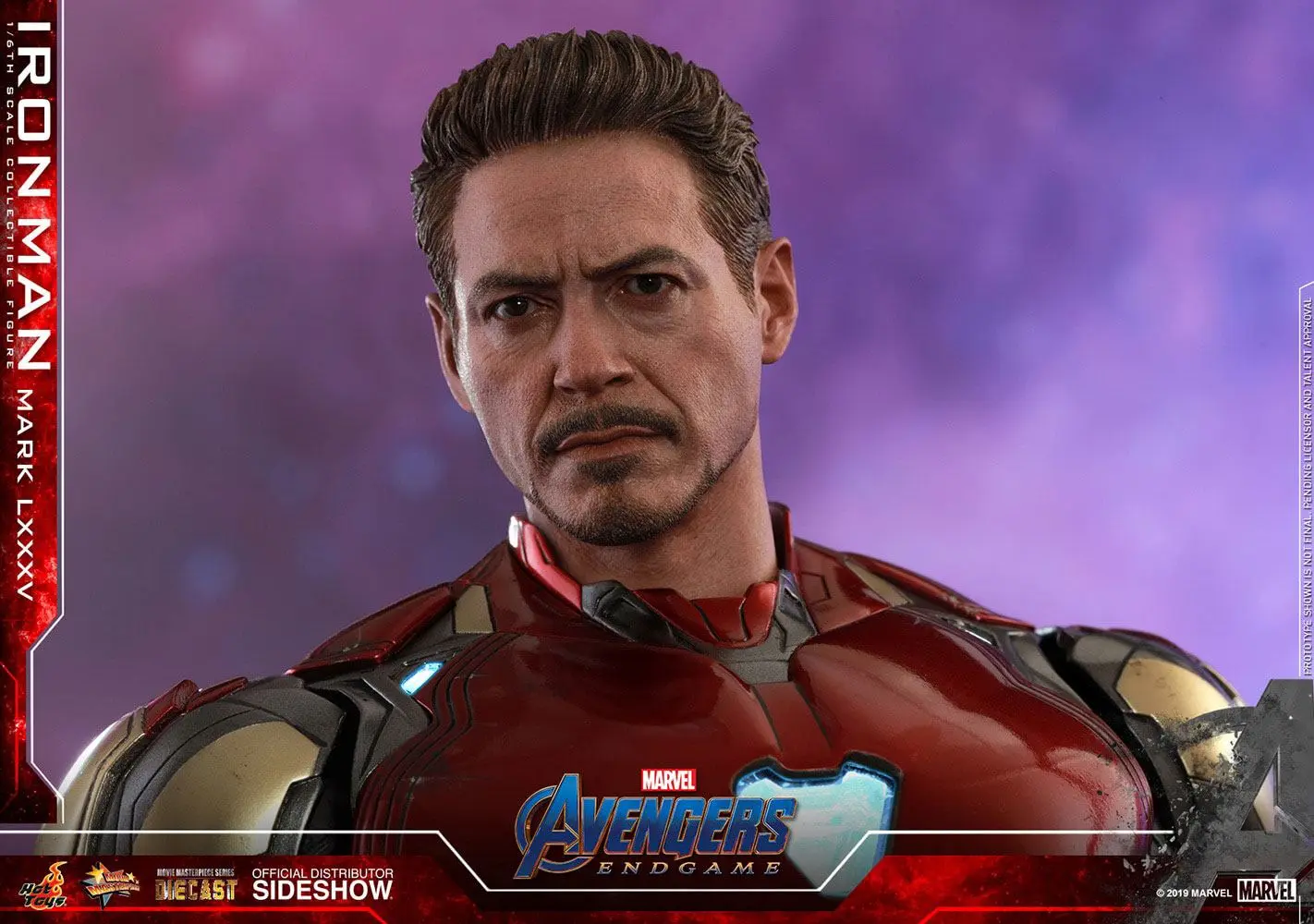 Avengers: Endgame Movie Masterpiece Series Diecast akční figurka 1/6 Iron Man Mark LXXXV 32 cm fotografii produktu