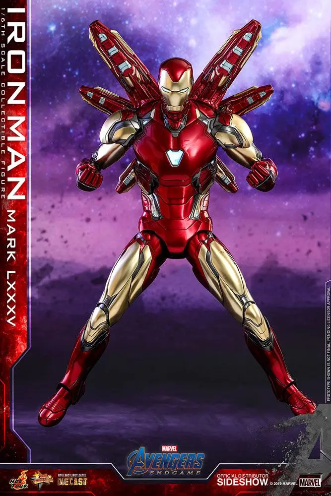 Avengers: Endgame Movie Masterpiece Series Diecast akční figurka 1/6 Iron Man Mark LXXXV 32 cm fotografii produktu