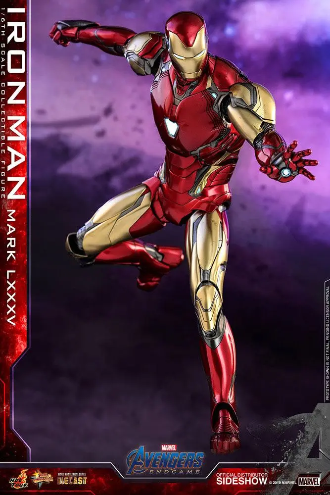 Avengers: Endgame Movie Masterpiece Series Diecast akční figurka 1/6 Iron Man Mark LXXXV 32 cm fotografii produktu