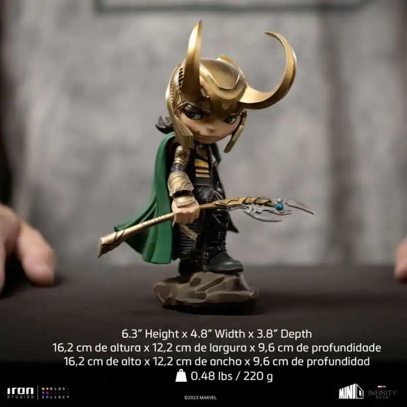 Avengers Infinity Saga Mini Co. PVC figurka Loki 15 cm fotografii produktu