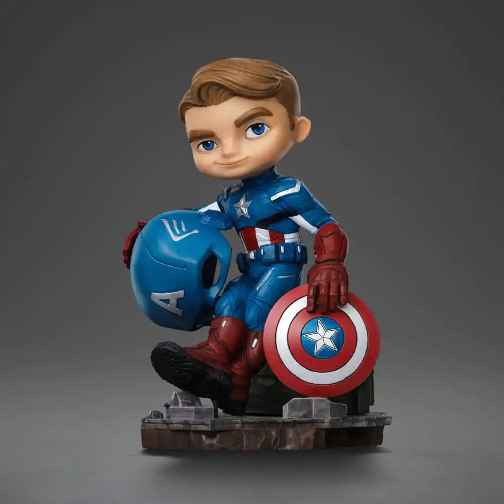 Avengers Infinity Saga Mini Co. PVC figurka Captain America 14 cm fotografii produktu