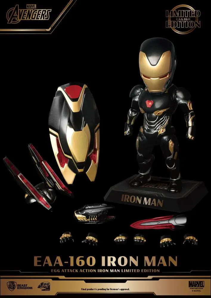 Avengers Infinity War akční figurka Egg Attack Iron Man Mark 50 limitovaná edice 16 cm fotografii produktu