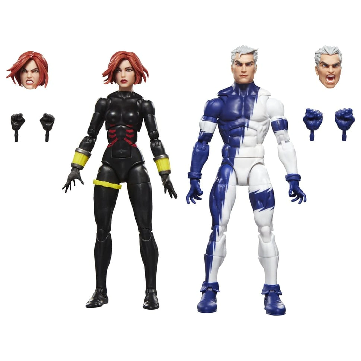 Avengers Marvel Legends Akční figurka 2-balení Black Widow a Quicksilver 15 cm fotografii produktu