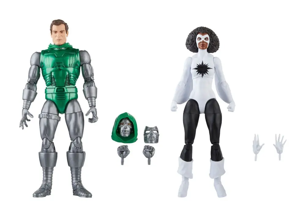 Avengers Marvel Legends akční figurky Captain Marvel vs. Doctor Doom 15 cm fotografii produktu