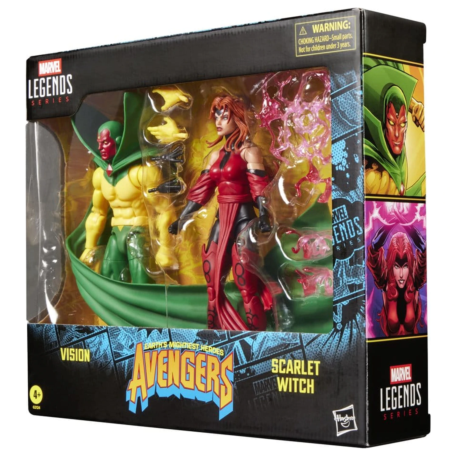 Avengers Marvel Legends Akční figurka 2-balení Vision & Scarlet Witch 15 cm fotografii produktu